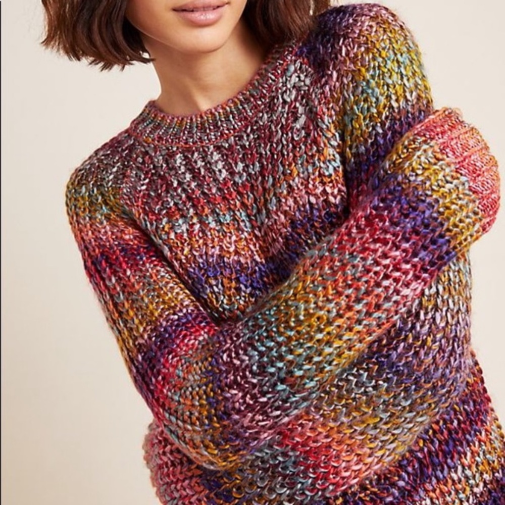 Anthropologie Santiago chunky knit sweater